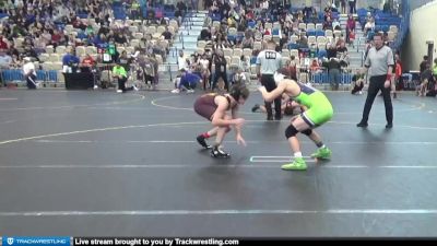 130 lbs Quarterfinal - Slayton Samuels, Havre De Grace vs Matteo Brown, Headhunters