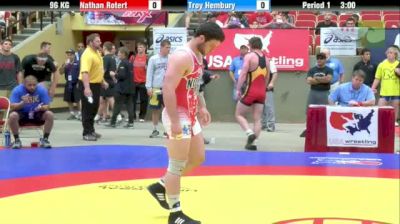 96kg Finals Nate Rotert (SD) vs. Troy Hembury (PA)