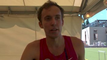 Chris Derrick top American in Pre 5K, but would obviously prefer top overall