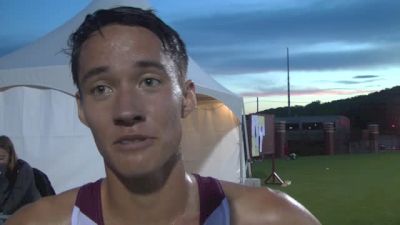 LMU's Weston Strum shocks the west qualifying in the 5K