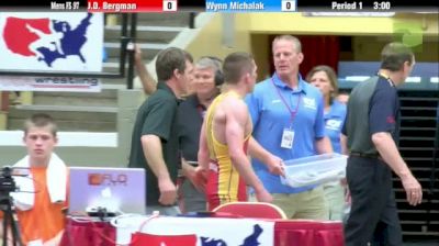 97kg 3rd Place Match JD Bergman (OH) vs. Wynn Michalak (MI)