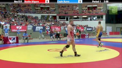 97kg Semi-finals Dustin Kilgore (OH) vs. Cale Byers (AK)