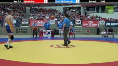 57kg Consolation Matt McDonough (IA) vs. Kyle Hutter (VA)