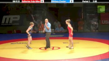 53KG f, Katherin Fulp-Allen, NYAC vs Whitney Conder, WCAP