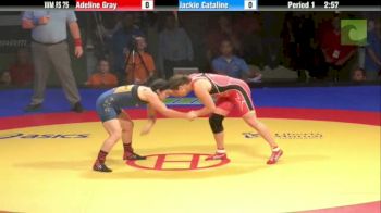 75kg Finals Jackie Cataline (TMWC) vs. Adeline Gray (NYAC)