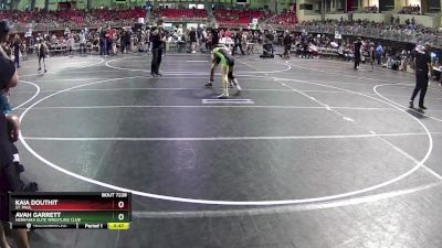 101 lbs Semifinal - Kaia Douthit, St. Paul vs Avah Garrett, Nebraska Elite Wrestling Club