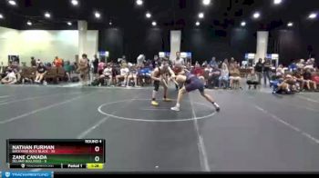 152 lbs Round 4 (8 Team) - Nathan Furman, Backyard Boyz Black vs Zane Canada, Deland Bulldogs