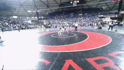 98 lbs Cons. Semi - Deion Flores, Othello Wrestling Club vs Leo Schlotfeldt, Snoqualmie Valley Wrestling Club