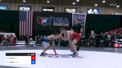 70 kg Rnd Of 16 - Edward Scott, Wolfpack Wrestling Club / TMWC vs Drew Hobbs, Ohio