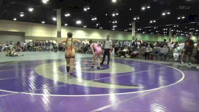 140 lbs Round 6 (8 Team) - Sky Athey, Orange City Titans vs Alyssa Stone, Indiana Smackdown