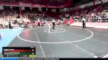 160 lbs D1/d2/d3 Finals (sat 3:00 P.m.) - Eddie Simes, Amery vs Ryan Routhieaux, Luxemburg-Casco