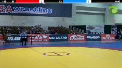 145lbs Finals Anthony Cheloni (IL) vs. Georgio Poulas (OH)