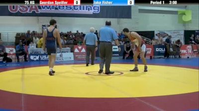 75kg 3rd Place Match Geordan Speiller (FL Jets) vs. Jake Fisher (MN Storm)