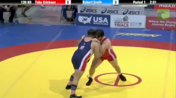 130kg finals 2, Toby Erikson, NYAC vs Robert Smith, NYAC