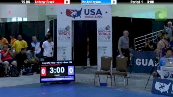 75kg finals 1, Andrew Bisek, MN Storm vs Jon Anderson, Army