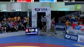 98kg finals 2, John Wechter, MN Storm vs Caylor Williams, Army