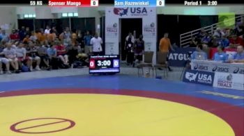 59kg finals 2, Spenser Mango, Army vs Sam Hazewinkel, MN Storm