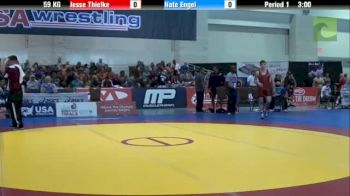 59kg Quarter-finals Jesse Thielke vs. Nate Engel