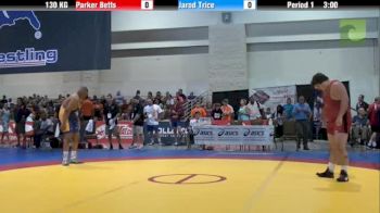 130kg Quarter-finals Parker Betts (MN Storm) vs. Jarod Trice (TMWC)