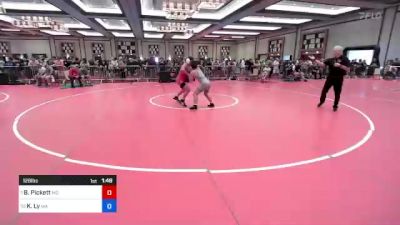 126 lbs Quarterfinal - Brooklyn Pickett, Md vs Kai Ly, Ma