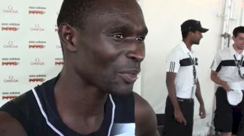 David Rudisha post 800m victory