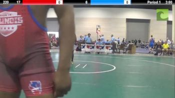 220lbs Finals Allen Stallings (IL) vs. Cole Nye (PA)