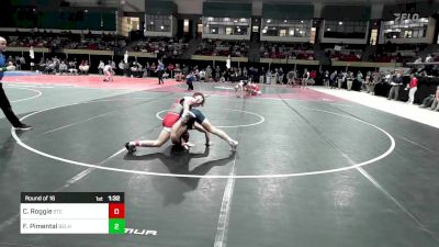 138 lbs Round Of 16 - Cale Roggie, St. Christopher's School vs Freddy Pimental, Belmont Hill