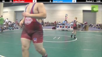 88lbs Finals Jaret Lane (PA) vs. Luke Pradel (IL)