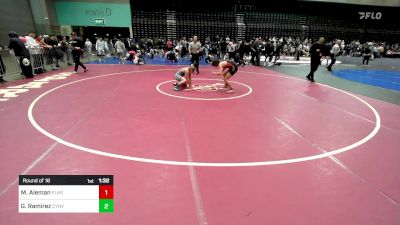 120 lbs Round Of 16 - Marcus Aleman, Fruitland vs Gabriel Ramirez, Canyon View