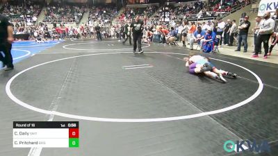 Round Of 16 - Corbin Daily, Smith Wrestling Academy vs Cael Pritchard, Bristow Youth Wrestling