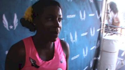 Alysia Montano runs the 800m while pregnant