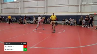 138-C lbs Consi Of 16 #2 - Marshall Laishley, OH vs Xavier Hendon, OH