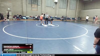 187 lbs Round 2 - Davontae Morgan, Team Scorpion Wrestling Club vs Avery Hicks, Blaine Barracudas Wrestling Club