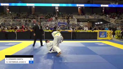 EMILIO EDWARD CANTU vs KING VICTORIUS JIHAD HALL 2024 Pan Jiu Jitsu IBJJF Championship