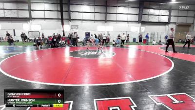 132 lbs 3rd Place Match - Grayson Ford, Goat House vs Hunter Johnson, Grizzly Wrestling Club