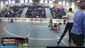 195 lbs Finals (8 Team) - Sergio Desiante, Jesuit vs Connor Hackett, Lake Gibson