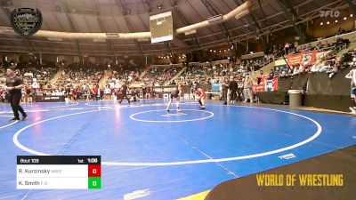 90 lbs Quarterfinal - Rocklan Kurzinsky, Wave Wrestling Club (TN) vs Kamdyn Smith, F-5 Grappling