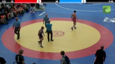 132lbs Match Dylan Lucas (FL) vs. Brandon James (IN)