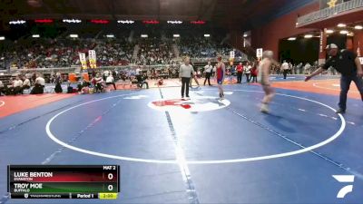 3A-120 lbs Champ. Round 1 - Troy Moe, Buffalo vs Luke Benton, Evanston