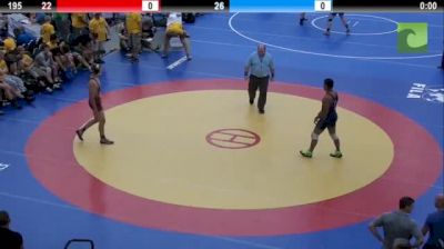 195lbs Match Bobby Steveson (MN) vs. Nathan Traxler (IL)