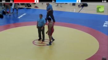 285lbs Finals Luis Pinto (MN) vs. Korey Walker (OK)