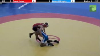 113lbs Finals Brent Jones (MN) vs. Montori Bridges (OK)