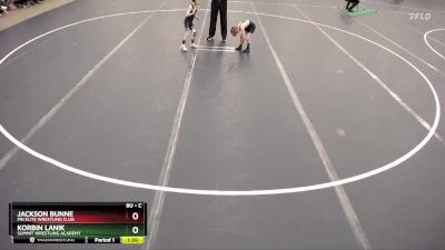 Semifinal - Jackson Bunne, MN Elite Wrestling Club vs Korbin Lanik, Summit Wrestling Academy