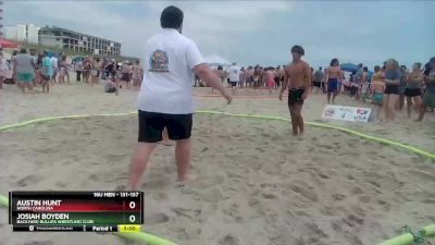 131-137 lbs Round 1 - Austin Hunt, North Carolina vs Josiah Boyden, Backyard Bullies Wrestling Club