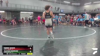 120 lbs Round 2 (6 Team) - Tommy Banas, Short Time WC vs Paxton Hanshaw, Assassins Pink