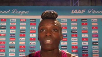 Dawn Harper-Nelson after winning Paris DL hurdles