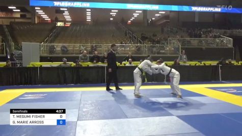 TAMALYN MEGUMI FISHER vs GISELLE MARIE ARROSS 2024 Pan Jiu Jitsu IBJJF Championship