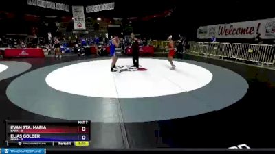 120 lbs Round 4 (16 Team) - Evan Sta. Maria, BAWA vs Elias Golder, REWA