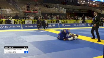 PEDRO PAULO DIAS CLEMENTINO vs TOMOYUKI HASHIMOTO 2022 Pan Jiu Jitsu IBJJF Championship