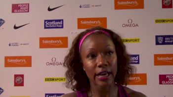 Carmelita Jeter regrets running WCs last year and is paying the price